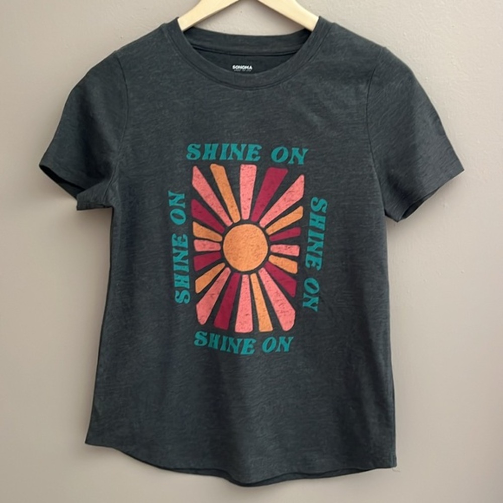 Sonoma Women’s Short Sleeve‎ Tee Gray Size XS